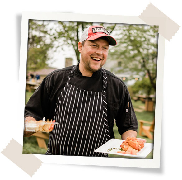 chef-3-polaroids Chef Justin Garrison Dirt Farm Brewing