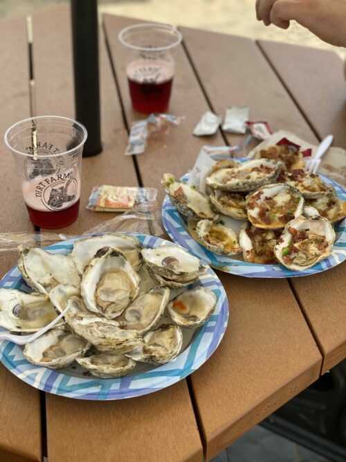 Nomini Bay Oyster Fest 1st Weekend of Each Month! Dirt Farm Brewing