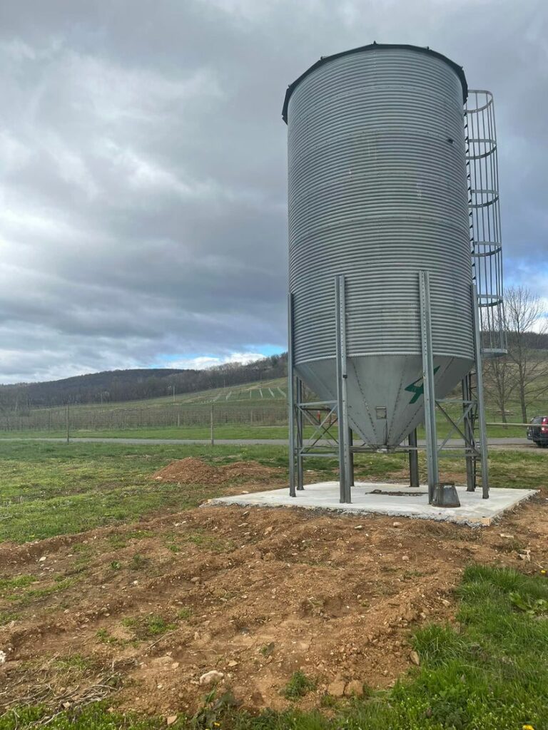 Grain Bin installed at Dirt Farm brewing