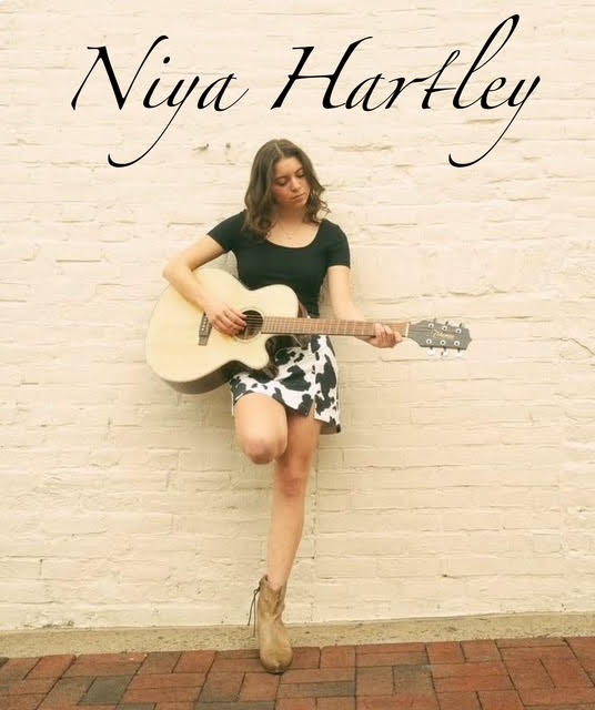 Poster for Live Music with Niya Hartley at Dirt Farm Brewing in Loudoun County virginia