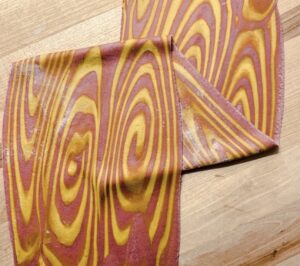 naturally dyed pasta at the pretty Pasta Workshop with Pastacraft at dirt farm brewing in Loudoun county, virginia