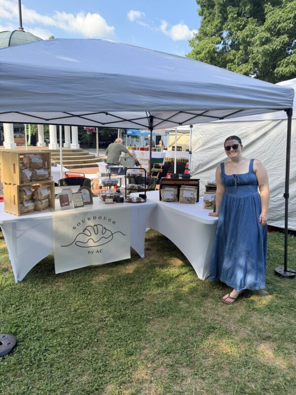 Sourdough by AC Pop-up at dirt farm brewing in Loudoun county virginia