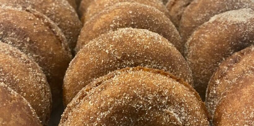 Tray of Apple Cider Donuts at Great Country Farms