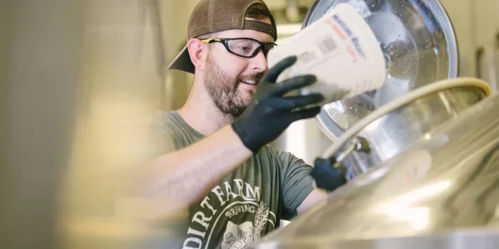 wes-schoeb-dirt-farm-brewing Head Brewer, Wes Schoeb at Dirt Farm Brewing Bluemont Brewery